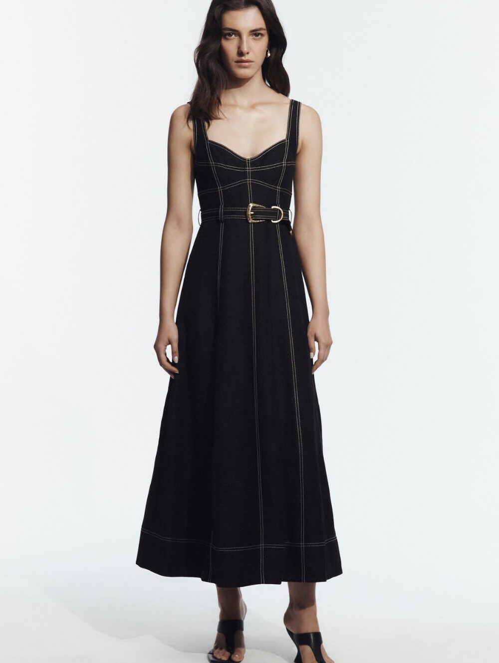 AJE Canvas Midi Dress